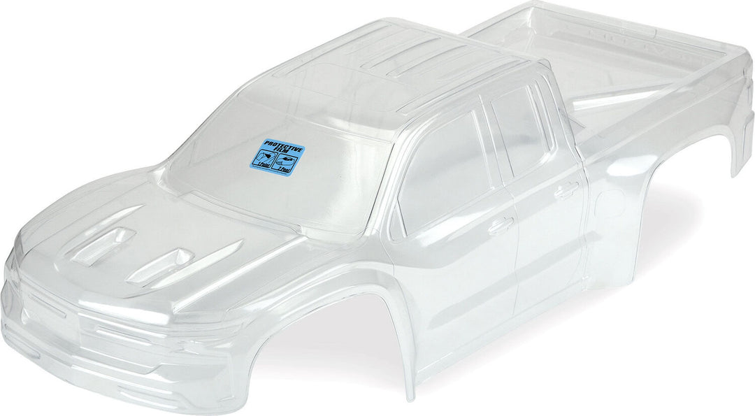1/5 Pre-Cut 2019 Chevy Silverado Z71 Trail Boss Clear Body: X-MAXX