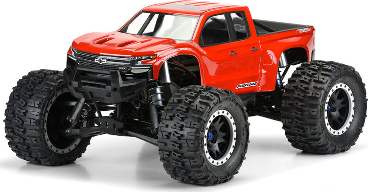1/5 Pre-Cut 2019 Chevy Silverado Z71 Trail Boss Clear Body: X-MAXX