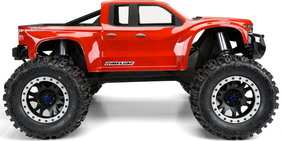 1/5 Pre-Cut 2019 Chevy Silverado Z71 Trail Boss Clear Body: X-MAXX