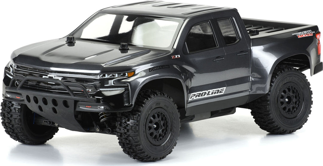 1/10 2019 Chevy Silverado Z71 Trail Boss Clear Body: Short Course