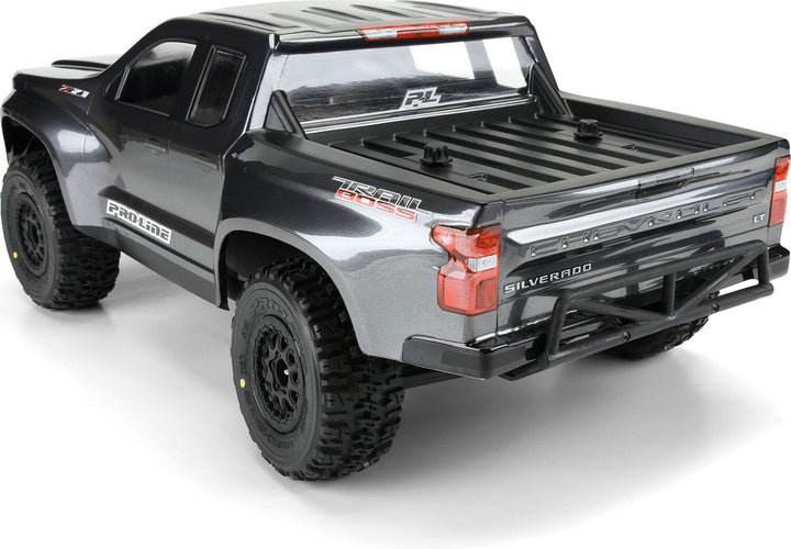 1/10 2019 Chevy Silverado Z71 Trail Boss Clear Body: Short Course