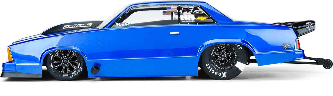 1/10 1978 Chevrolet Malibu Clear Body: Drag Car