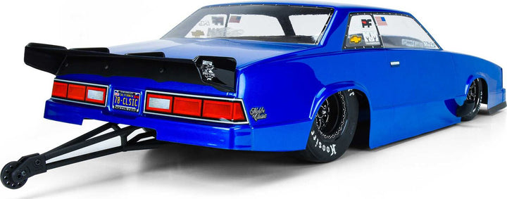 1/10 1978 Chevrolet Malibu Clear Body: Drag Car