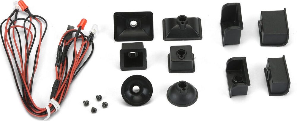 1/10 Universal LED Headlight & Tail Light Kit for Crawler Bodies