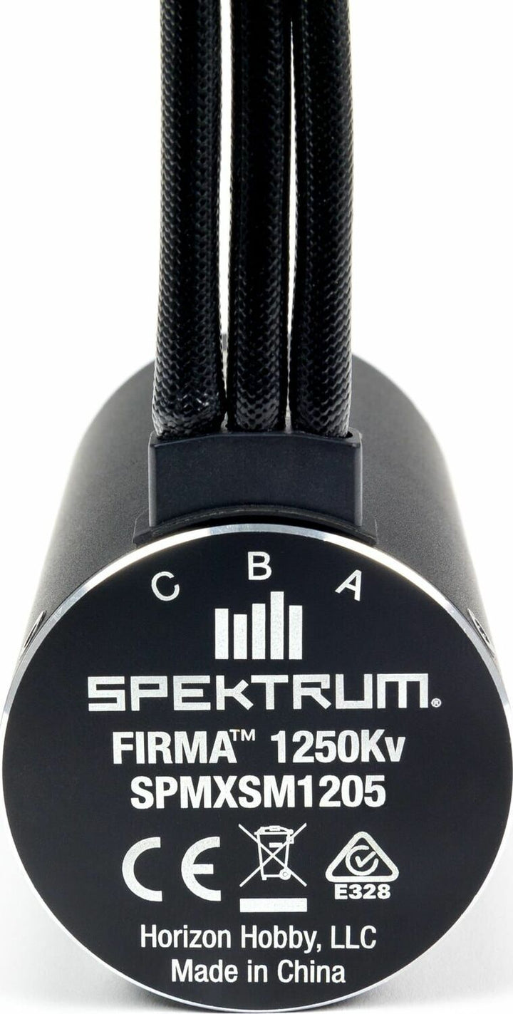 Firma 1250Kv Brushless Motor, 6.5mm Bullet, 8mm Shaft