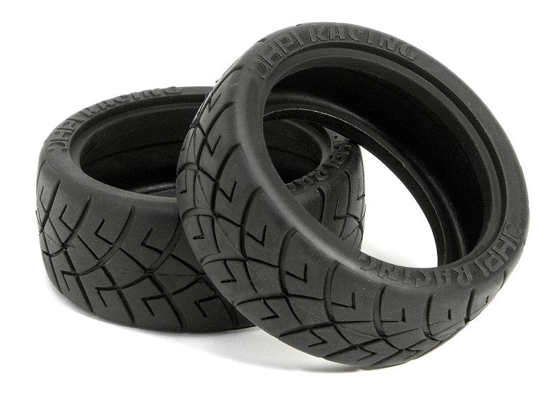 HPI X Pattern Radial Tire (26mm) ( D Compound) 4790