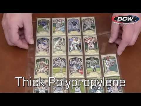 BCW Pro 20-Pocket Tobacco Page (20 CT. Pack)