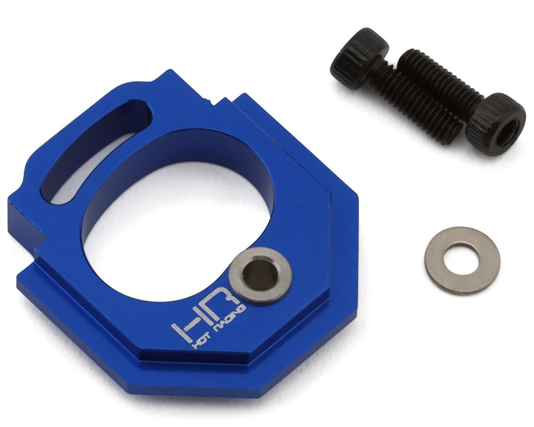 Hot Racing Arrma Grom Aluminum Adjustable Motor Mount (Blue) (16-30T) HRAGRM18A06