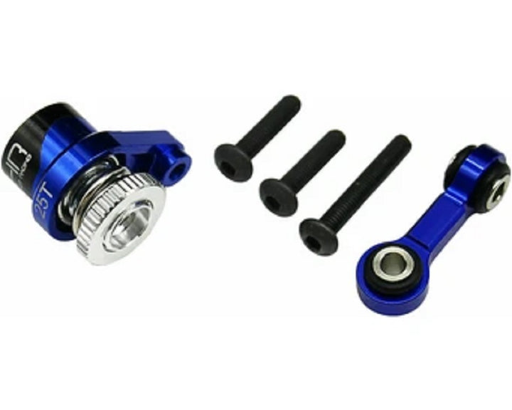Hot Racing CNC Aluminum 25T Servo Saver, for Mini Maxx HRAMMX48SH25T