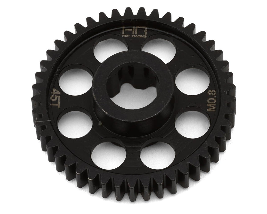 Hot Racing Mod 0.8 Hardened Steel Spur Gear for Traxxas® Mini Maxx® (45T) HRASMMX45M08