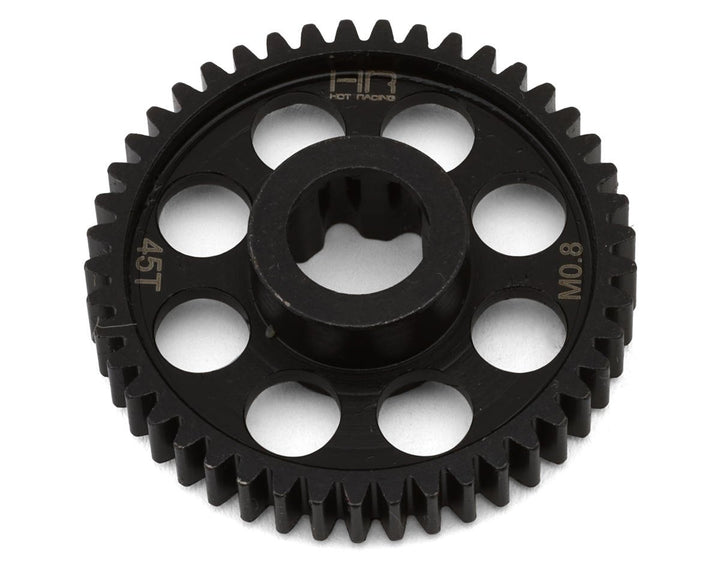 Hot Racing Mod 0.8 Hardened Steel Spur Gear for Traxxas® Mini Maxx® (45T) HRASMMX45M08