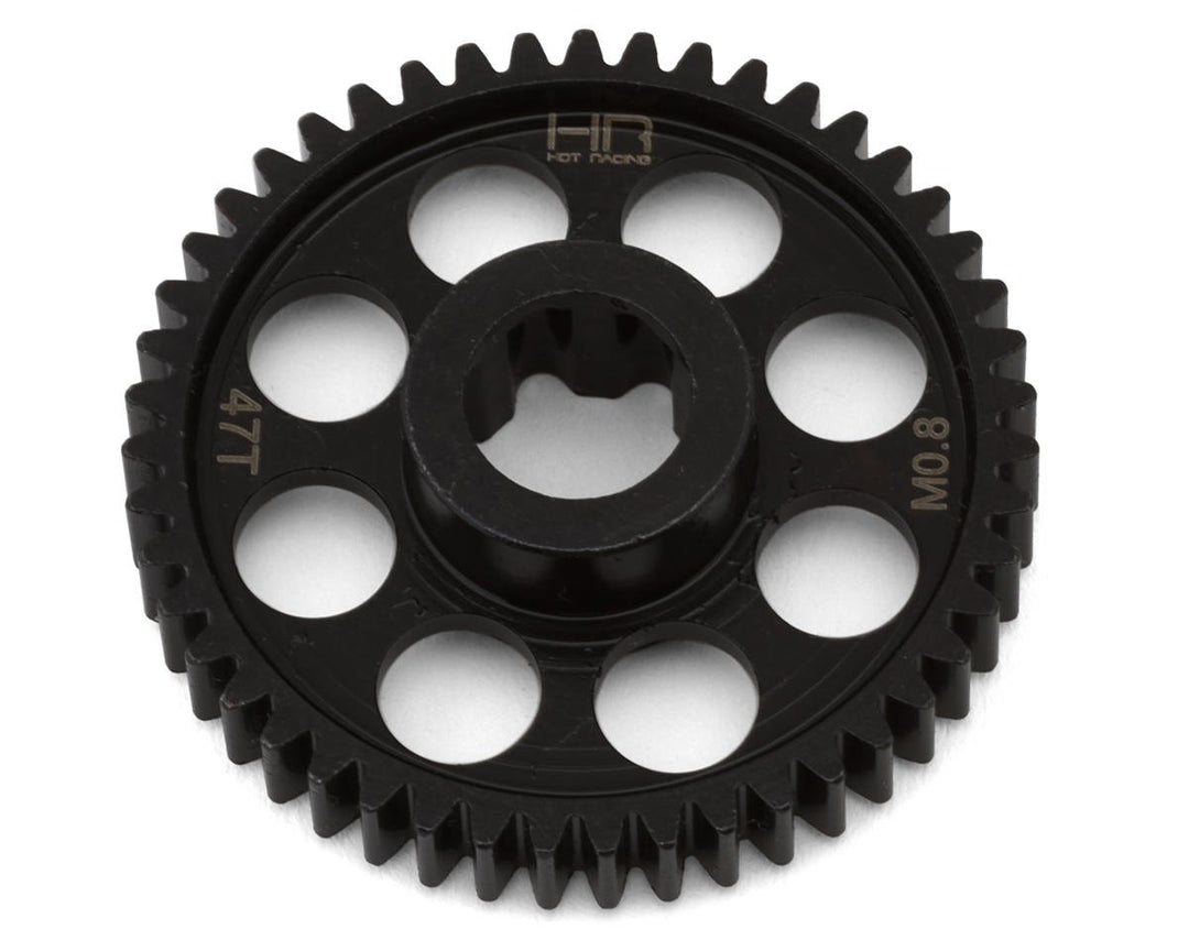 Hot Racing Mod 0.8 Hardened Steel Spur Gear for Traxxas® Mini Maxx® (47T) HRASMMX47M08