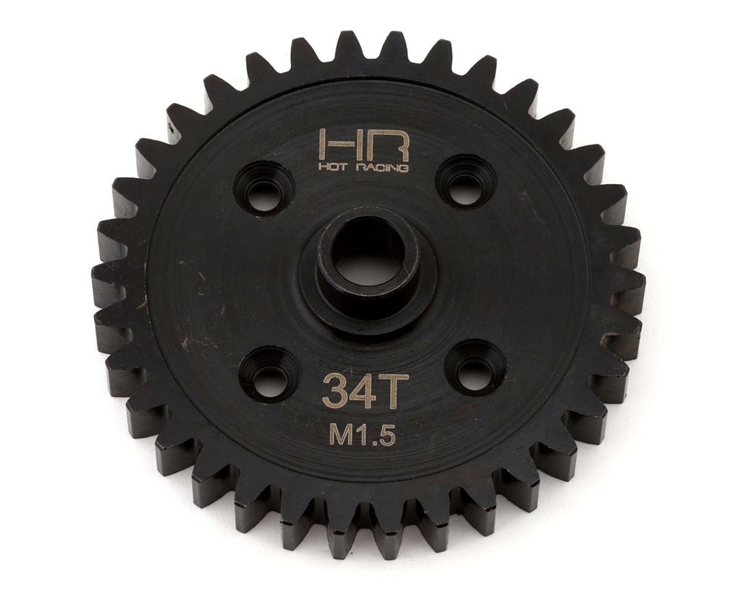 Hot Racing Traxxas Sledge 1.5 Mod Steel Spur Gear (34T) HRASSLG34M15
