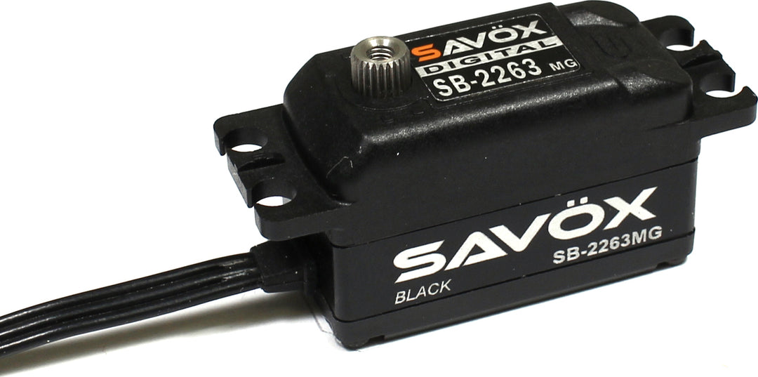 Black Edition Low Profile Brushless Digital Servo