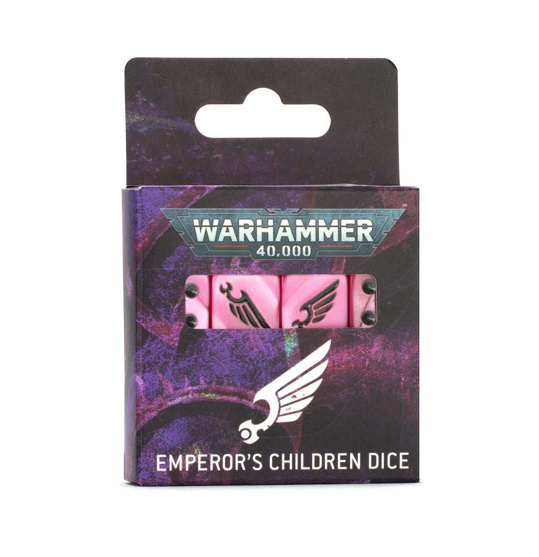 WH40K: Emperor's Children Dice Set
