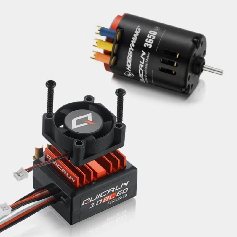 Quicrun 10BL60 Sensored ESC + QRC10SD G2 Motor Combo