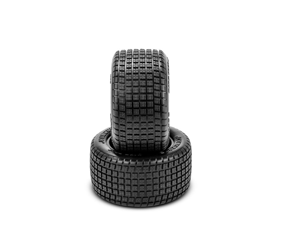 JConcepts Dirt Trac Mini - green compound (Fits - Losi Mini-B | Mini-T rear 2.0) 4120-02