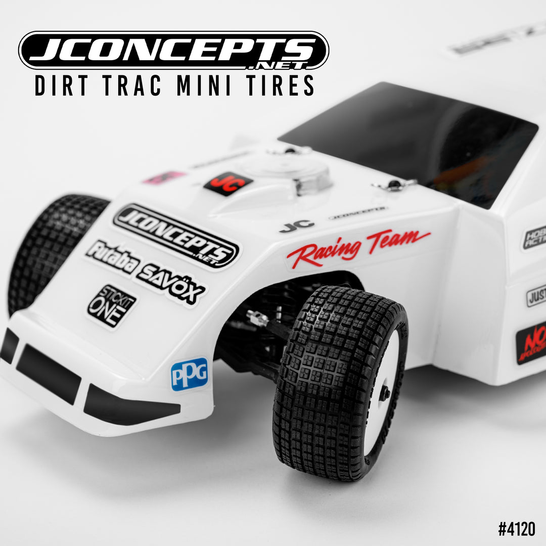 JConcepts Dirt Trac Mini - green compound (Fits - Losi Mini-B | Mini-T rear 2.0) 4120-02