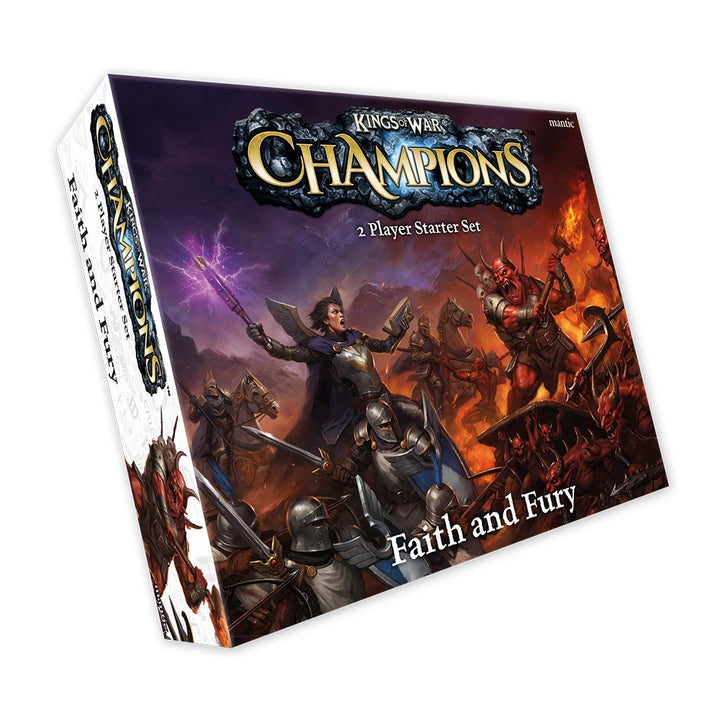 Kings of War Champions 2 Player Starter - Faith & Fury