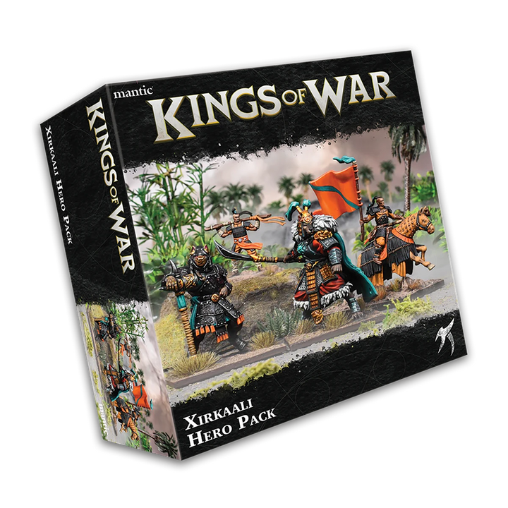 Kings of War - Xirkaali Hero Pack