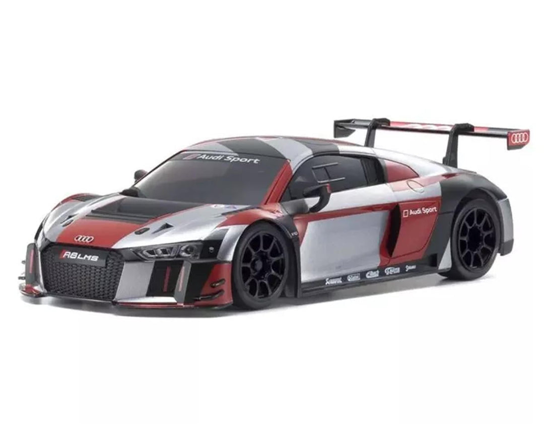 Kyosho MR-04 RWD Mini-Z Readyset w/Audi R8 LMS 2016 Body (Grey/Red) KYO32357RGB
