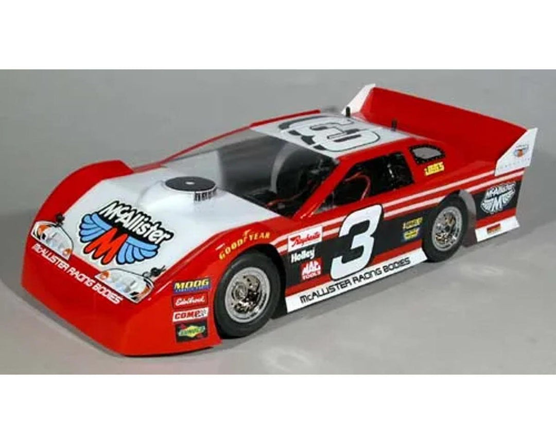McAllister Racing Batesville 1/18 Late Model Body (Clear) (.030) 259
