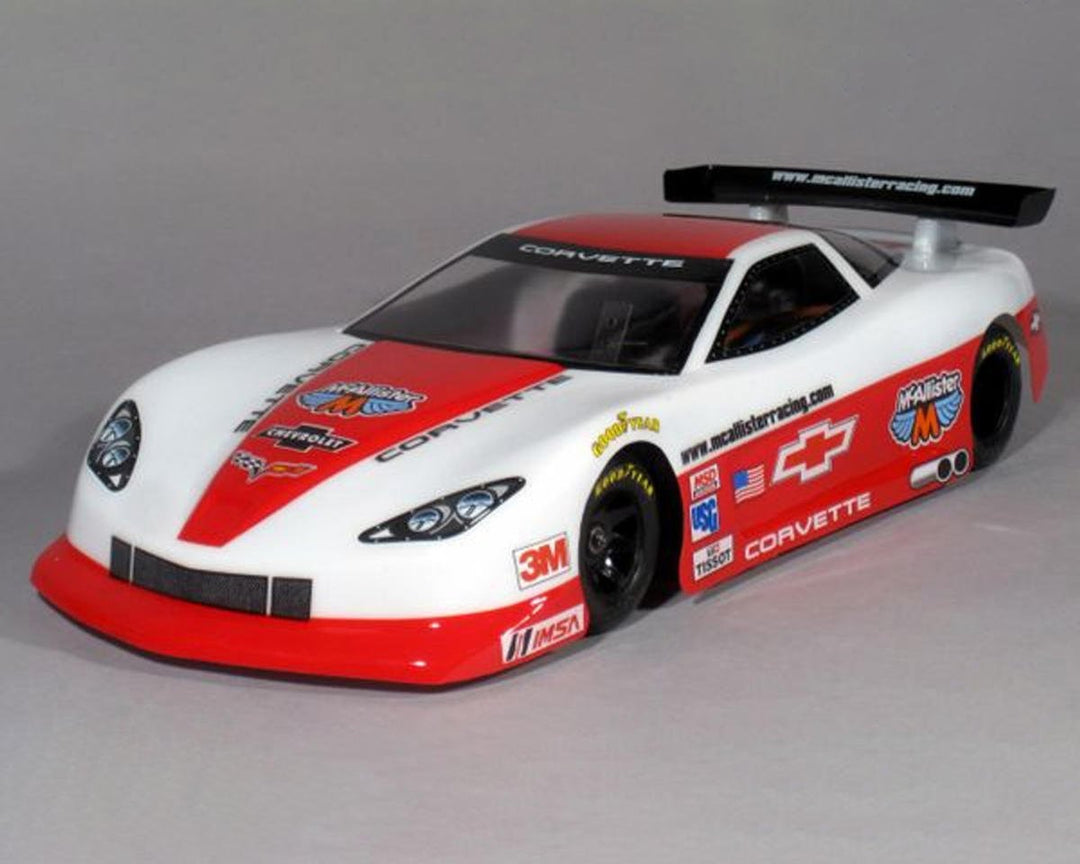 McAllister Racing WGT-R LeMans C6 1/10 On-Road Touring Car Body (Clear) (.030) MCA311-03