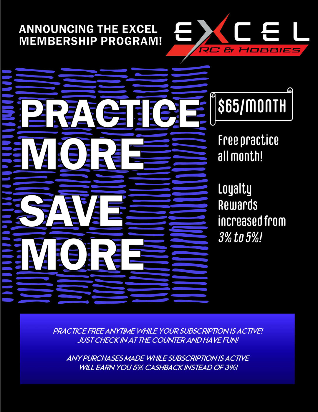 Monthly Practice Membership