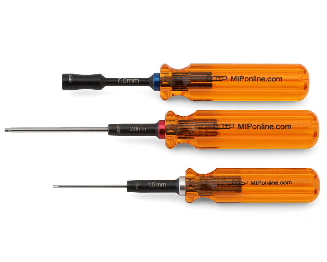 MIP Gen 2 Metric Wrench Set (1.5mm, 2.0mm Hex & 7.0mm Nut Driver) 9620