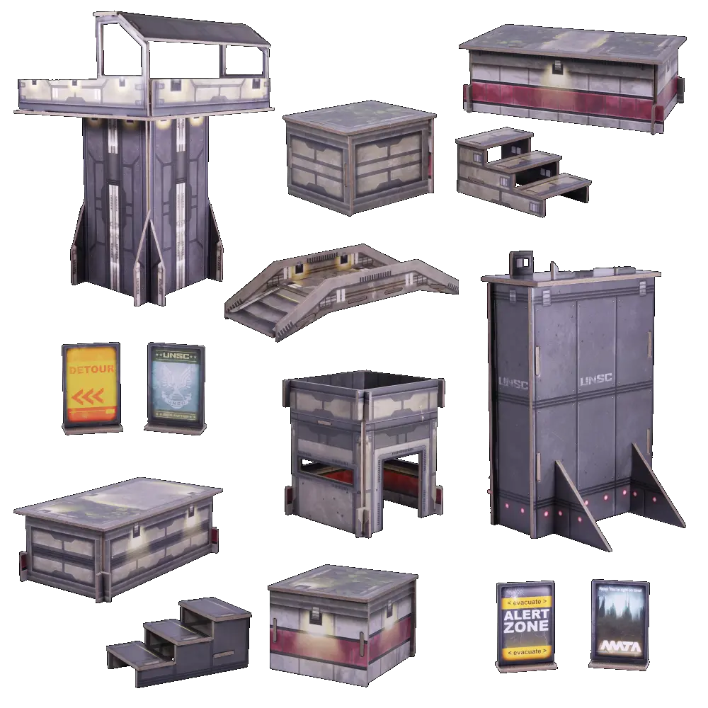 Halo: Flashpoint - New Mombassa Terrain Set