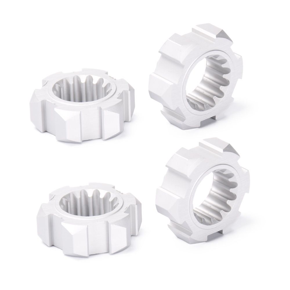 Power Hobby 24mm Wheel Adapters &amp; 17mm Wheel Nuts,for X-Maxx 4x4 5526