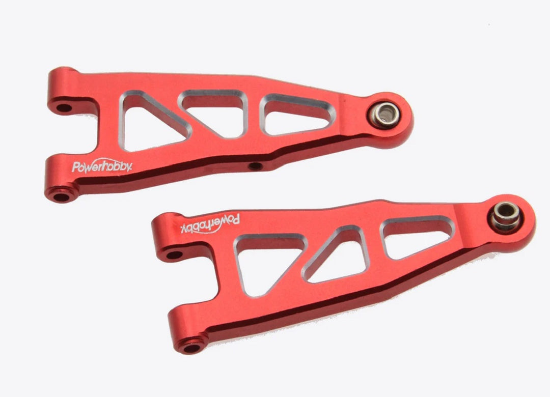 Power Hobby Aluminum Front Lower Arms for Arrma Grom 6572