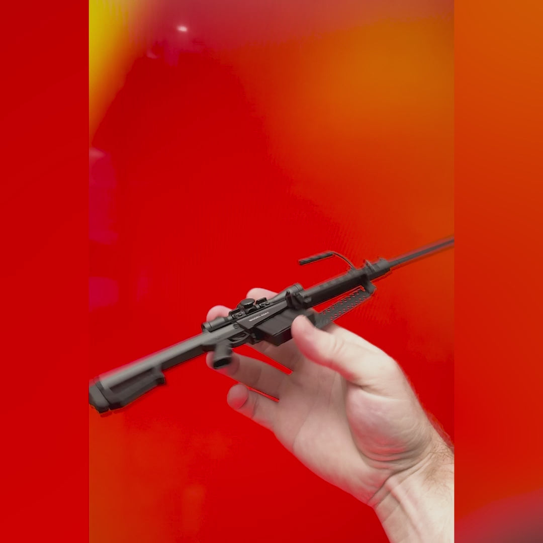 GoatGuns Miniature 1/4 Scale Die-Cast Barrett 82A1 .50 CAL Model Kit (Black)