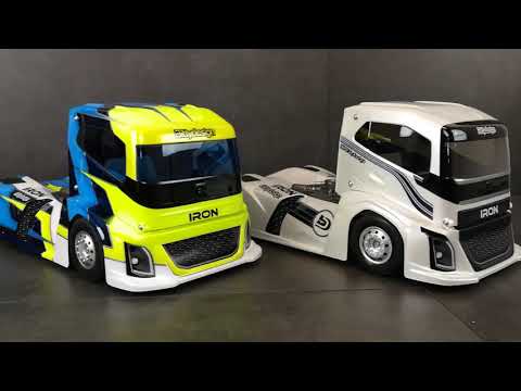 Bittydesign Iron 1/10 Truck Body (Clear) (190mm) BDYTK-190IRO