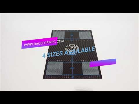 Raceform Carbon Fiber Graphic Setup Decals (1/10, 1/12 On-Road) RFM20210114CFGSDS10ON