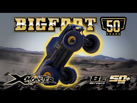 Traxxas X-Maxx X-Monster BIGFOOT 50th Anniversary Only 1975 Made! 77136-4