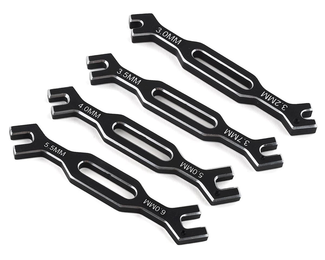 ProTek RC Aluminum Turnbuckle Wrench Set  (3, 3.2, 3.5, 3.7, 4, 5, 5.5 & 6mm) PTK-2034