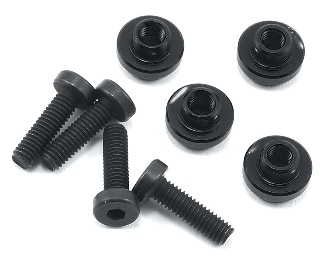 ProTek RC Aluminum Servo Mount Grommet (Black) (4) PTK-3040