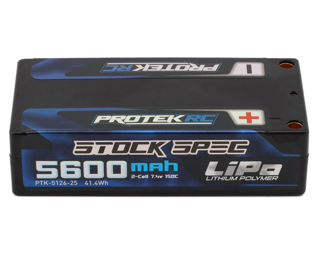 ProTek RC 2S 150C Low IR Si-Graphene "Stock Spec" Shorty LiPo Battery PTK-5126-25