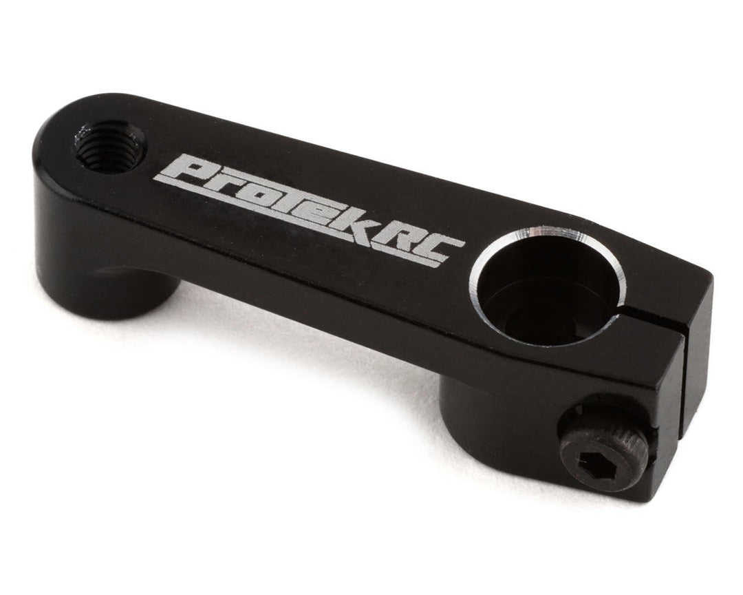 ProTek RC Associated B74 Series Aluminum Clamping Servo Horn (Black) PTK-7615