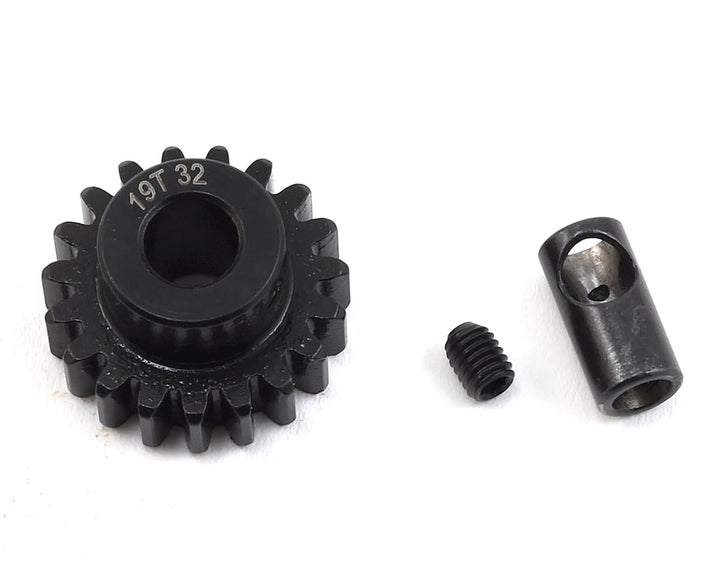 ProTek RC Steel 32P Pinion Gear w/3.17mm Reducer Sleeve (Mod .8) (5mm Bore)