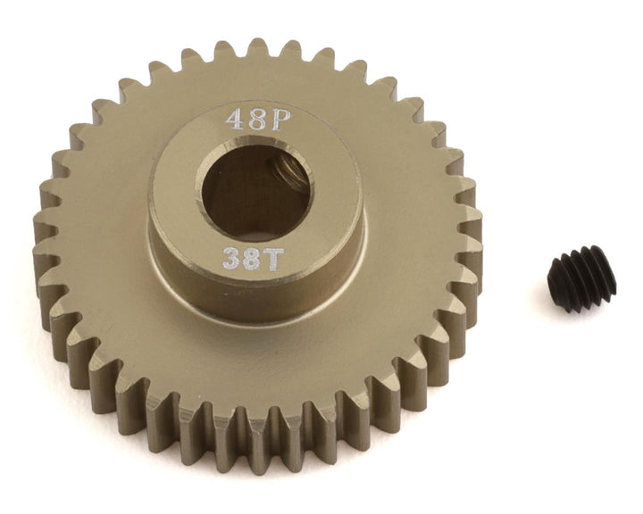 ProTek RC 48P Lightweight Hard Anodized Aluminum Pinion Gear (5.0mm Bore)
