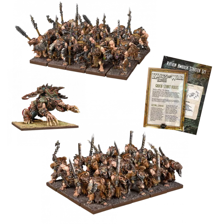Kings of War Ratkin Ambush Starter Set MGKWRK103