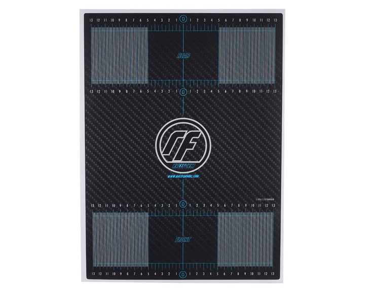 Raceform Carbon Fiber Graphic Setup Decals (1/10, 1/12 On-Road) RFM20210114CFGSDS10ON