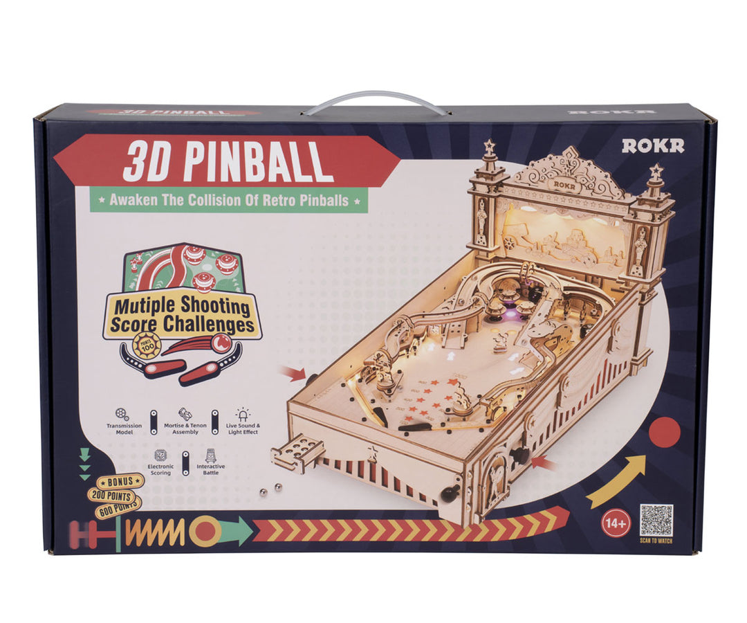 Robotime 3D Circus Pinball Machine ROEEG01