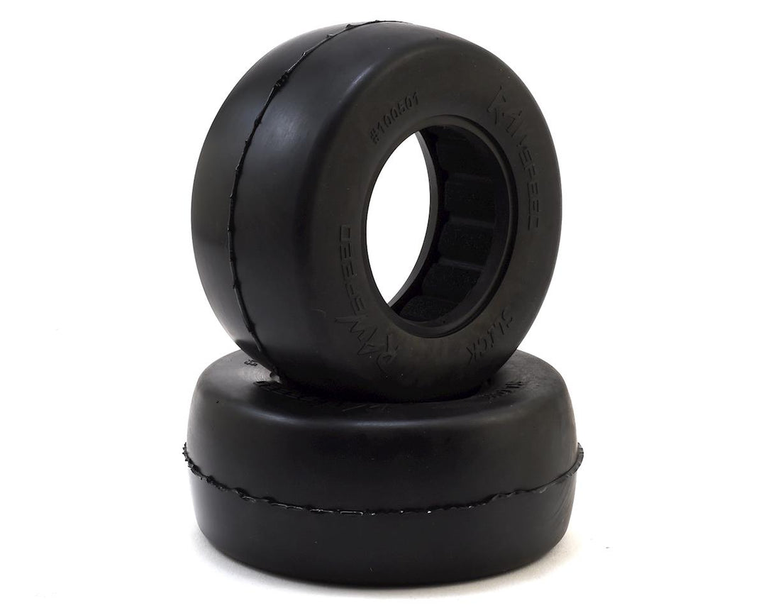 Raw Speed RC Slick Short Course No Prep Drag Racing Tires (2)