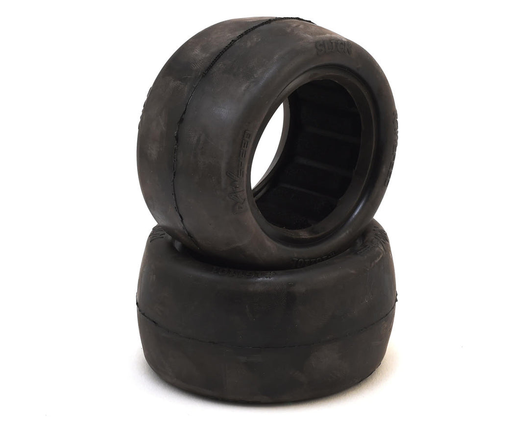 Raw Speed RC Slick 2.2" 1/10 Rear Buggy Tires (2)