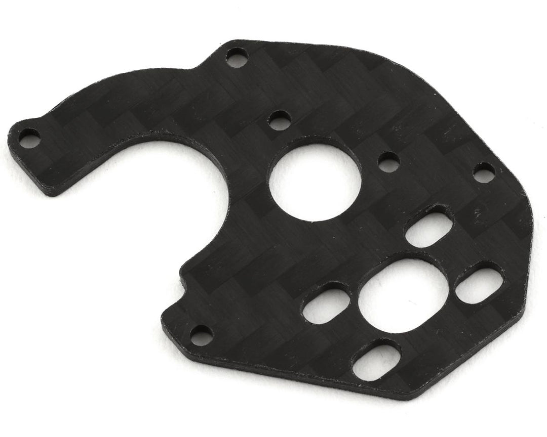 Samix SCX24 Carbon Fiber 050 Motor Plate (Black) SCX24-1037