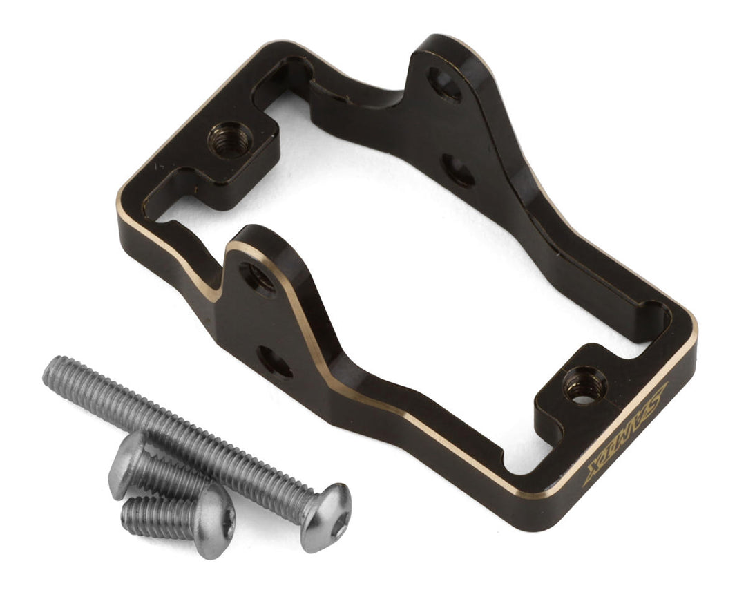 Samix TRX-4M Brass Servo Mount (Black) (11g) (Traxxas/EcoPower) SAMTRX4M-4068
