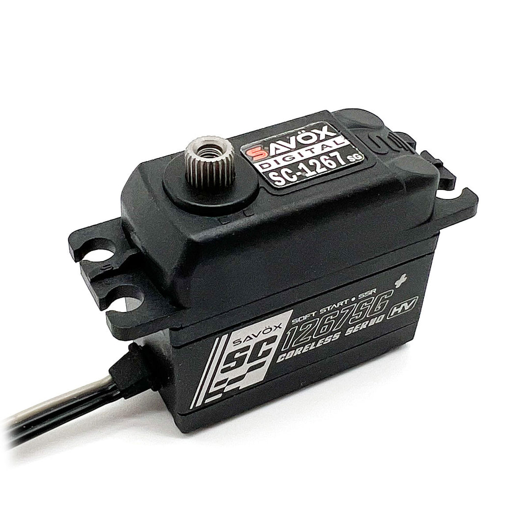Savox Black Edition, High Torque Digital Servo,0.085sec/347.2oz SAVSC1267SGP-BE